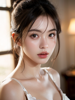 女裙底部长什么样：没有褶子的设计