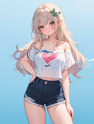 安全裤与裙子等长：创意混搭展现独特风格
