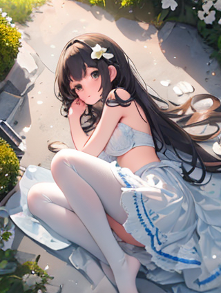 描绘小女孩的舞蹈服饰：色彩与情感的交响曲