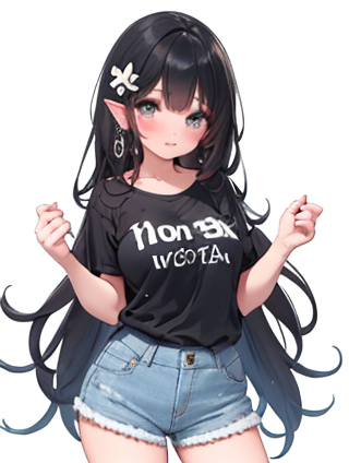 黑色打底袜与白色裙子的搭配